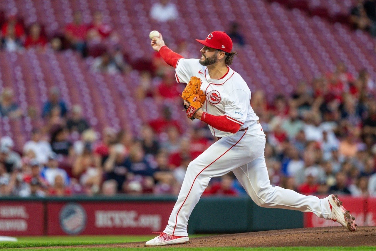 Jakob Junis pitches in the first inning | Cincinnati Reds vs. Atlanta Braves | Sept. 18, 2024