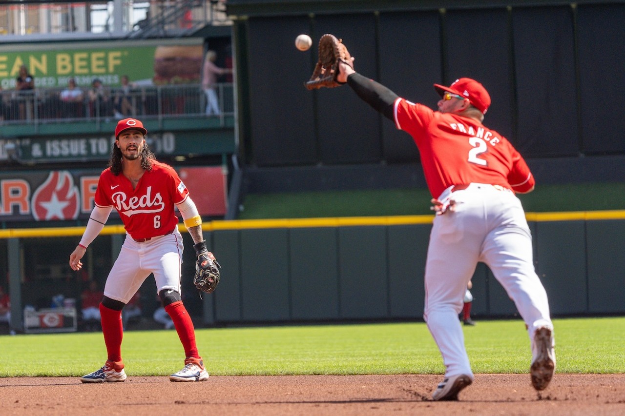 Ty France robs Yordan Álvarez of a base hit during the first inning | Cincinnati Reds vs. Houston Astros | Sept. 5, 2024