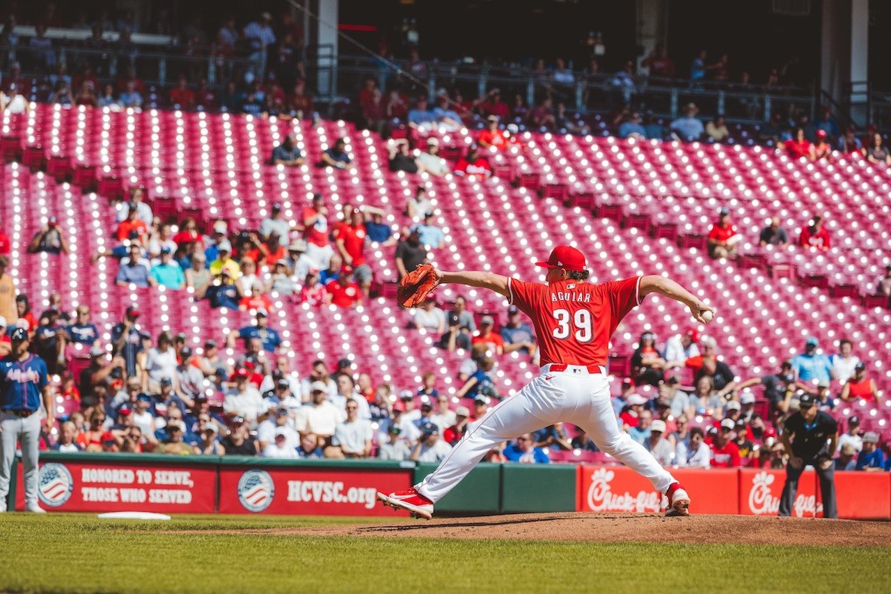 Julian Aguiar is the starting pitcher for the Reds | Cincinnati Reds vs. Atlanta Braves | Sept. 19, 2024