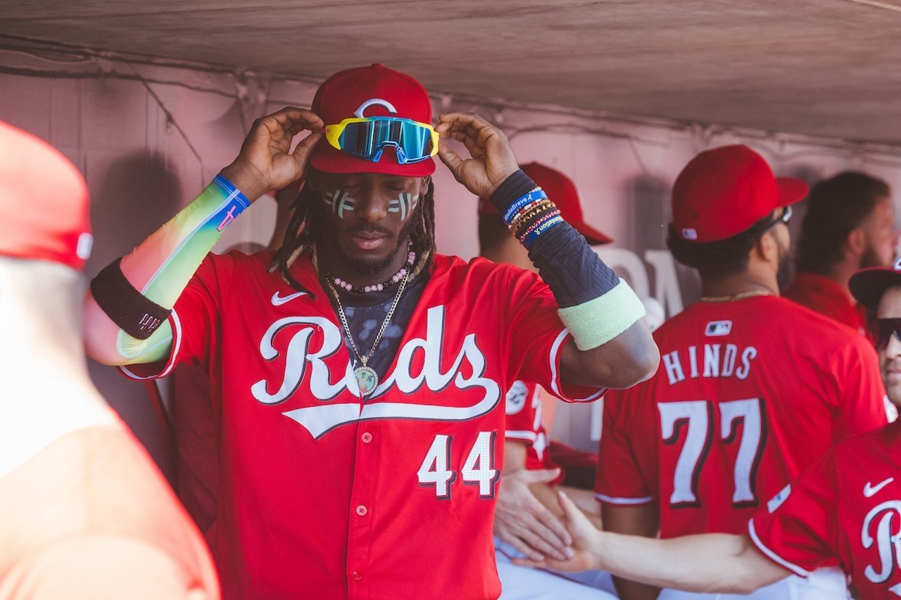 Elly De La Cruz heading on to the field | Cincinnati Reds vs. Atlanta Braves | Sept. 19, 2024