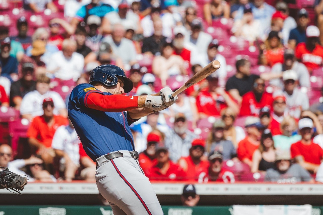 Matt Olson knocking it out into the stands | Cincinnati Reds vs. Atlanta Braves | Sept. 19, 2024