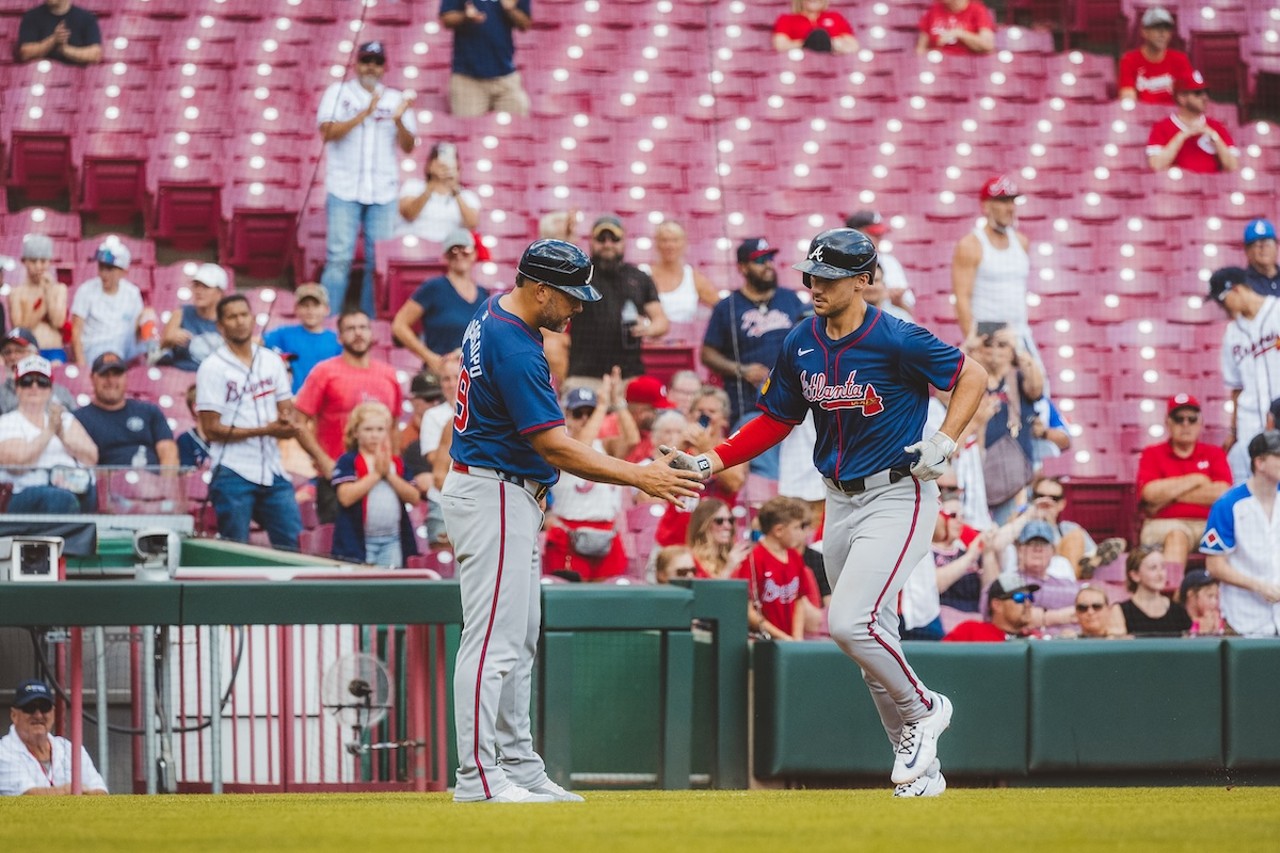 Matt Olson making his rounds | Cincinnati Reds vs. Atlanta Braves | Sept. 19, 2024