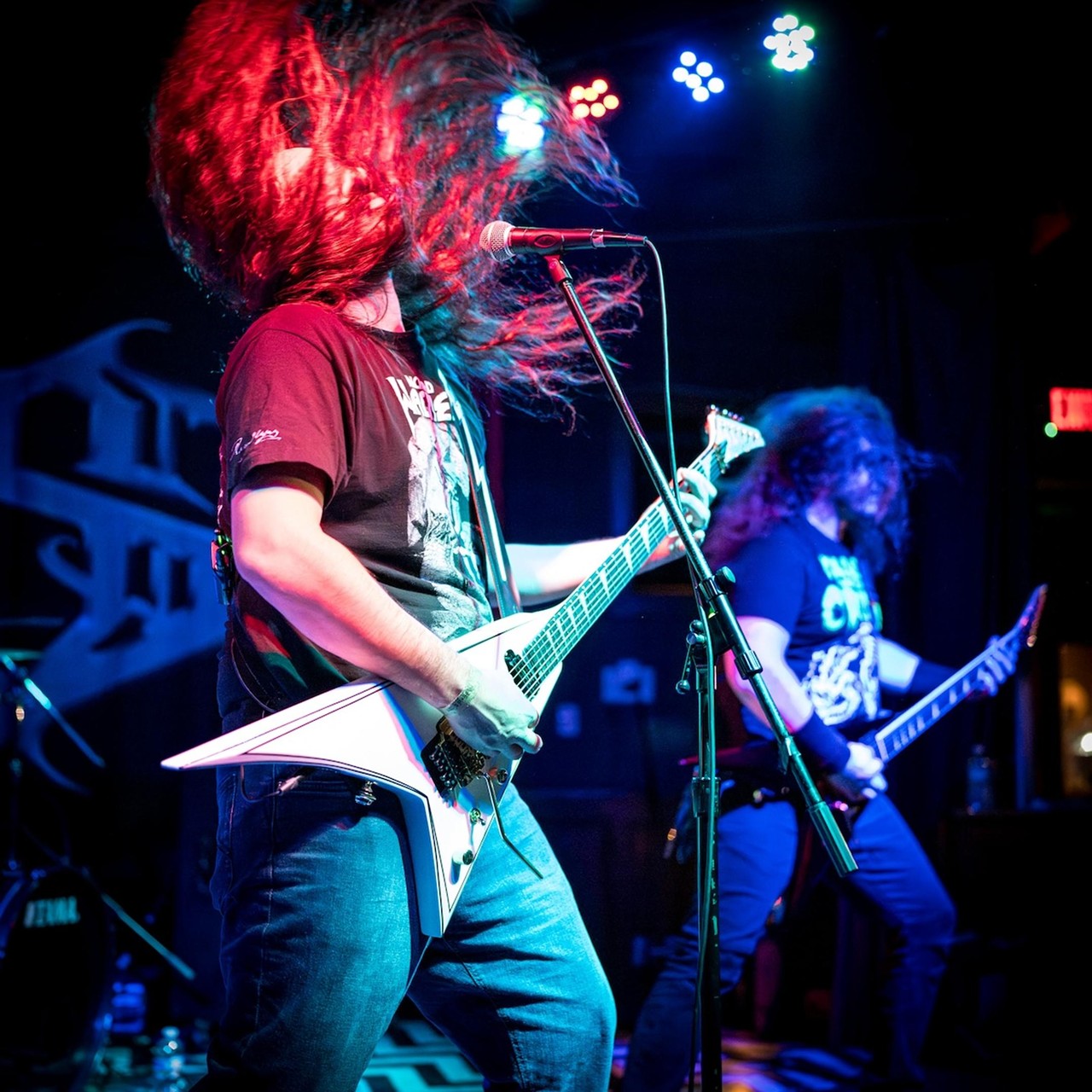 Exmortus performing at Ace of Cups on Dec. 7, 2023