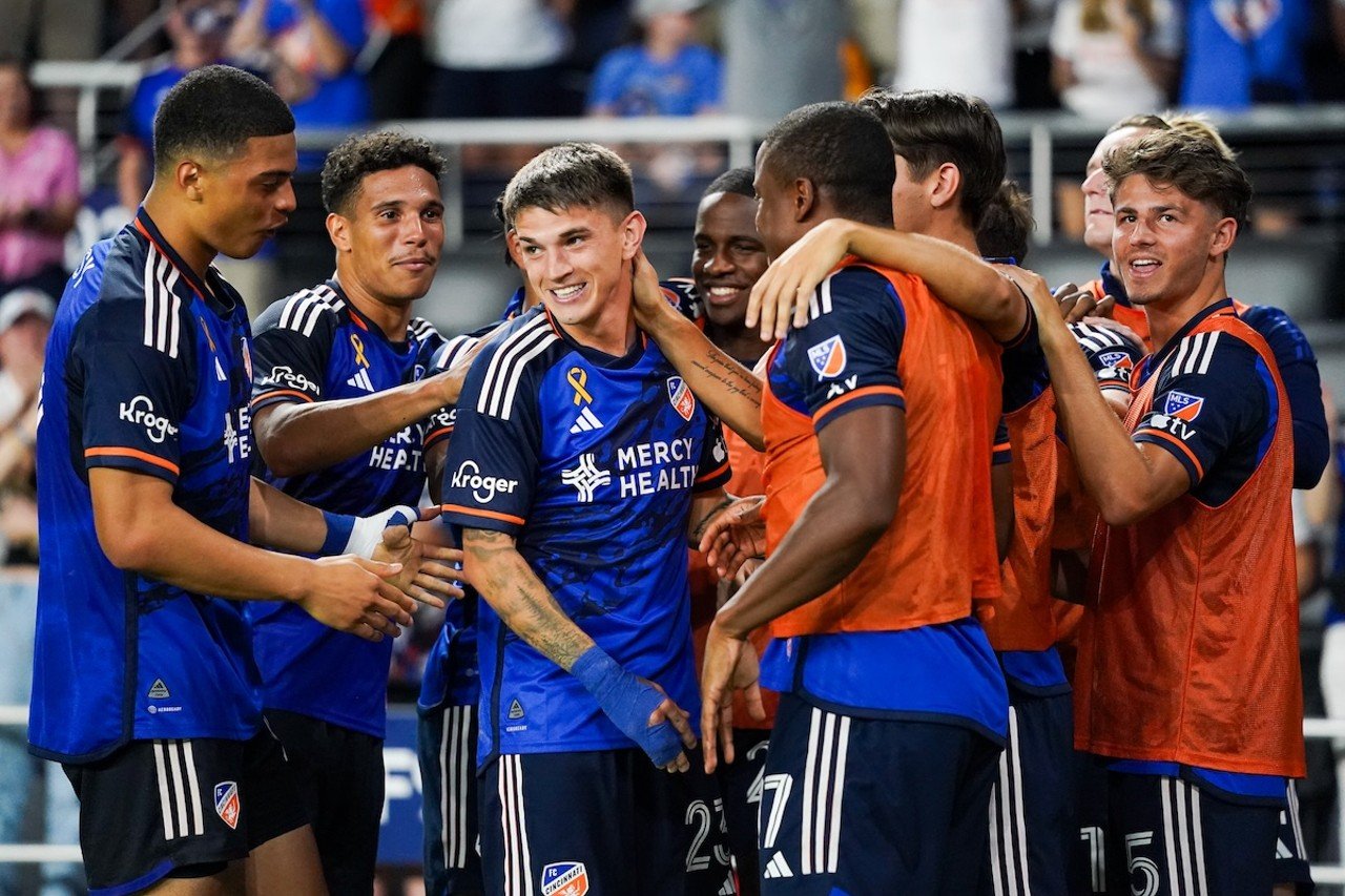 FCC celebrates goal from Luca Orellano | FC Cincinnati vs. CF Montreal | Aug. 31, 2024