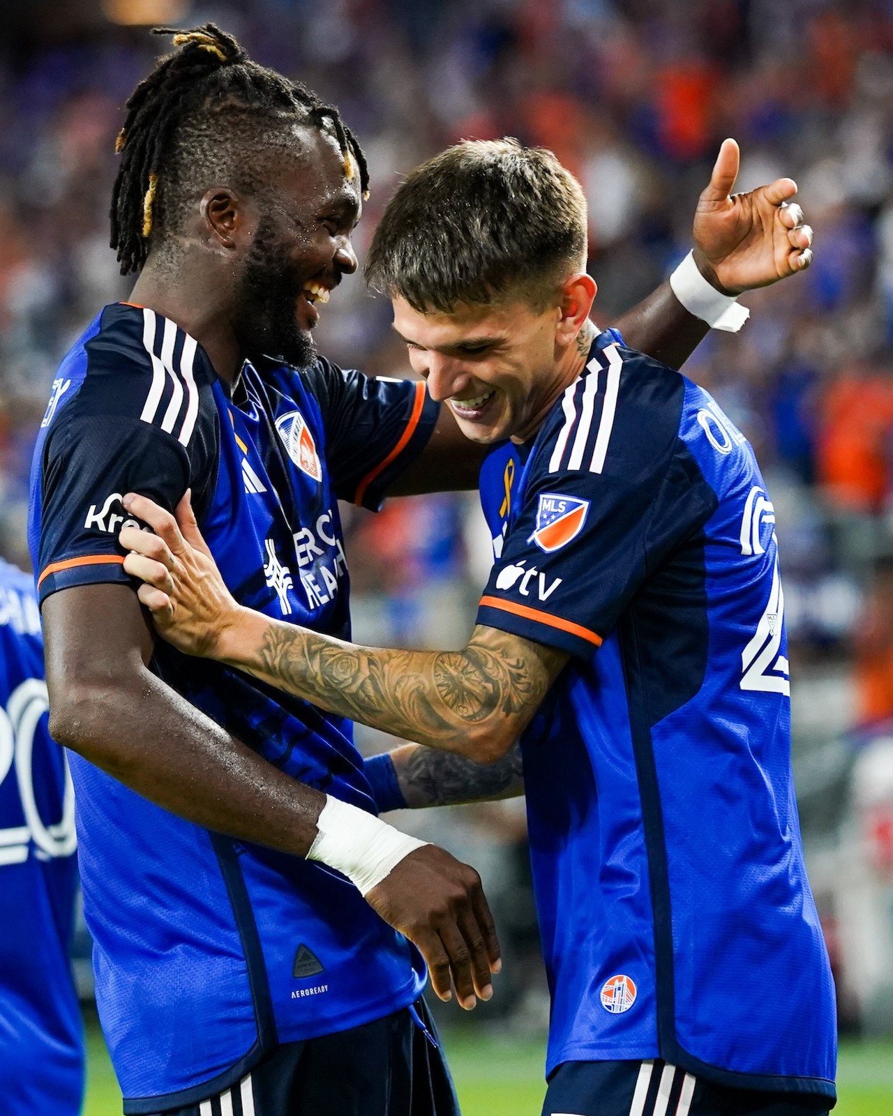 FCC celebrates goal from Luca Orellano | FC Cincinnati vs. CF Montreal | Aug. 31, 2024