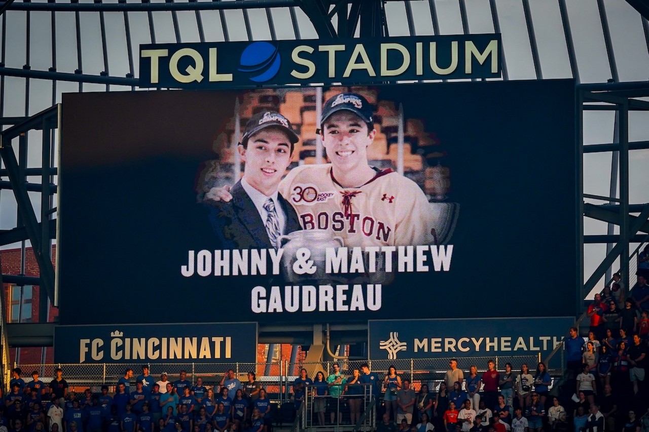 A moment of silence for Johnny and Matthew Gaudreau who were fatally injured by a suspected drunk driver | FC Cincinnati vs. CF Montreal | Aug. 31, 2024