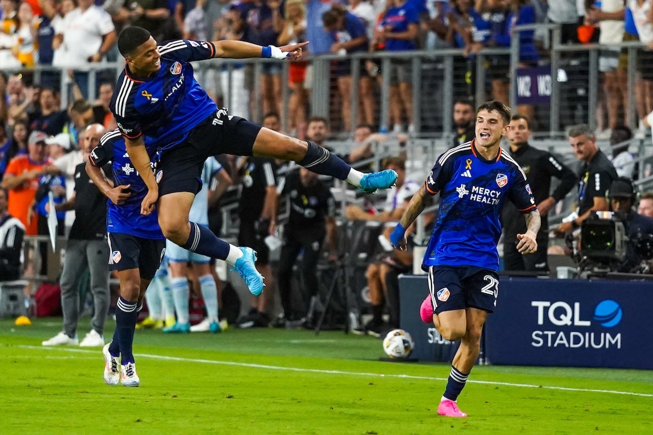 FCC celebrates goal from Luca Orellano | FC Cincinnati vs. CF Montreal | Aug. 31, 2024