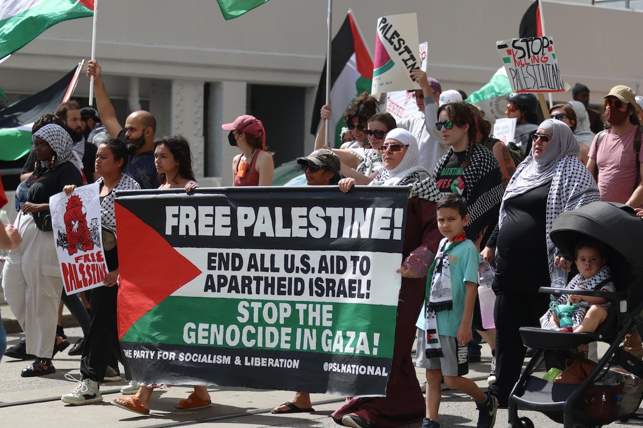 Photos] Fountain Square Fills with Pro-Palestinian Protesters as Israel  Ramps up Bombings in Rafah