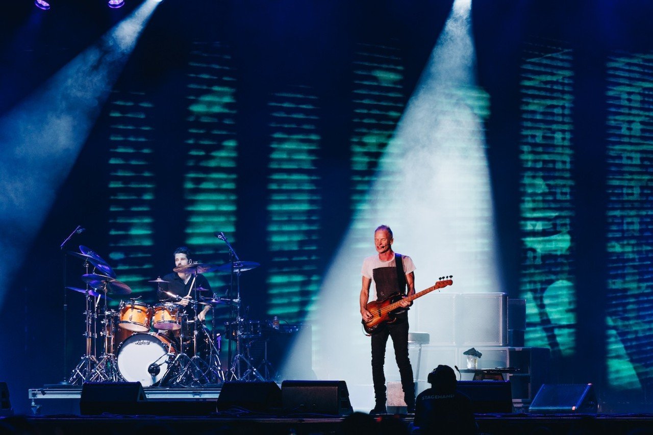 Sting performing at the Bourbon & Beyond Music Festival | Sept. 19, 2024