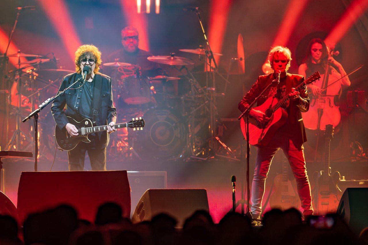 Jeff Lynne's ELO performs at Heritage Bank Center in Cincinnati on Friday, Sept. 12, 2024.