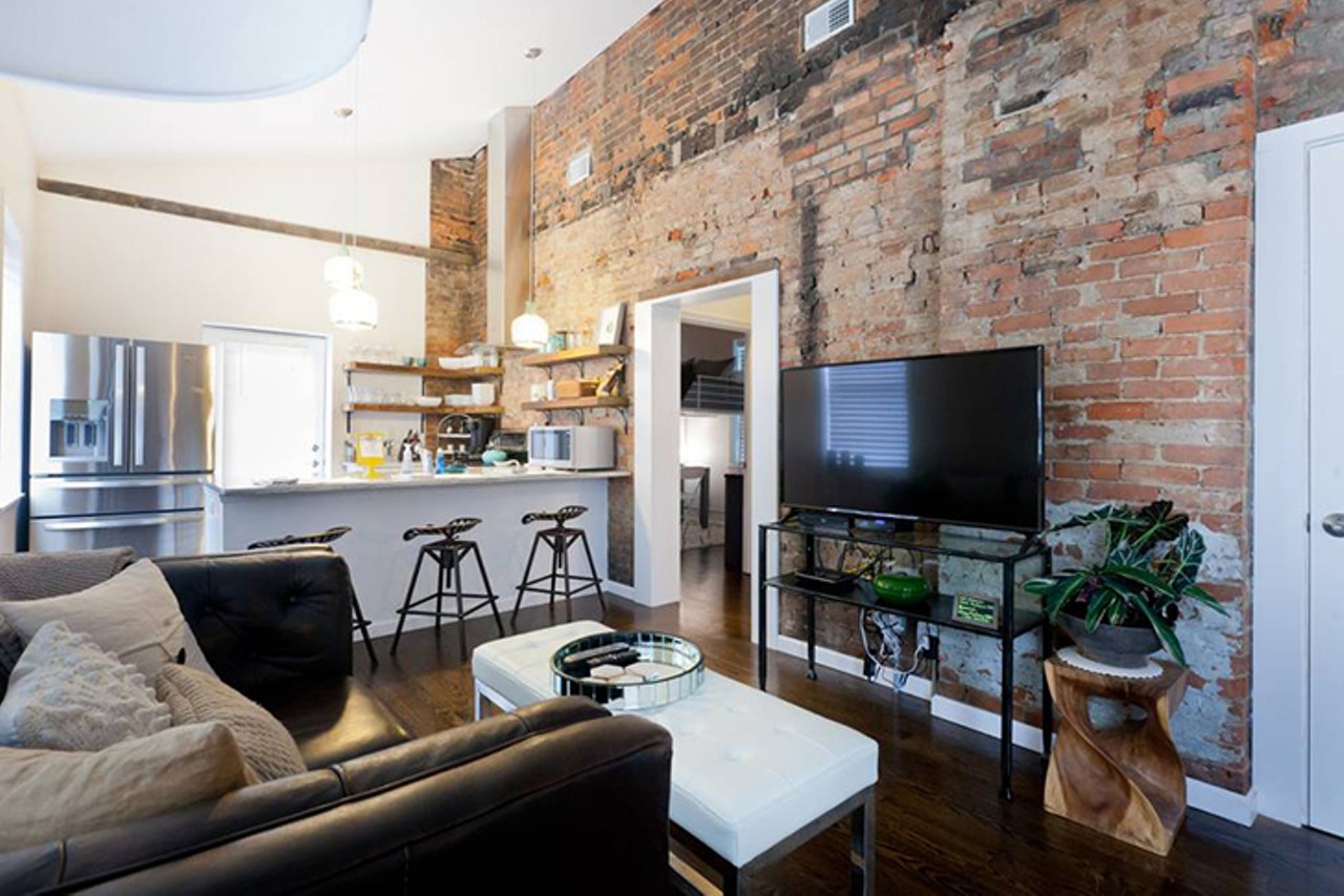 Great Parkside OTR Condo with Large Private Patio
Over-the-Rhine
Entire Condominium | Starting at $115/night | Host 4 Guests
Ranked the No. 2 AirBnB out of 331 in the area, our beautiful, newly-renovated Over-the-Rhine building from 1880. The top of a two-story property, it's perfect for a great weekend or being your home away from home in the Queen City, including one of the largest private balconies in all of downtown. Just a half block from Music Hall, Washington Park and a Streetcar stop, our place is ideally located for making the most out of your time in OTR but is also on a calm residential street.
Photo via Airbnb.com