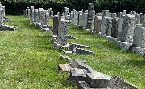 Jewish Cemeteries of Greater Cincinnati will notify the affected families once investigators give the go-ahead to lift the gravestones that were pushed face-down.