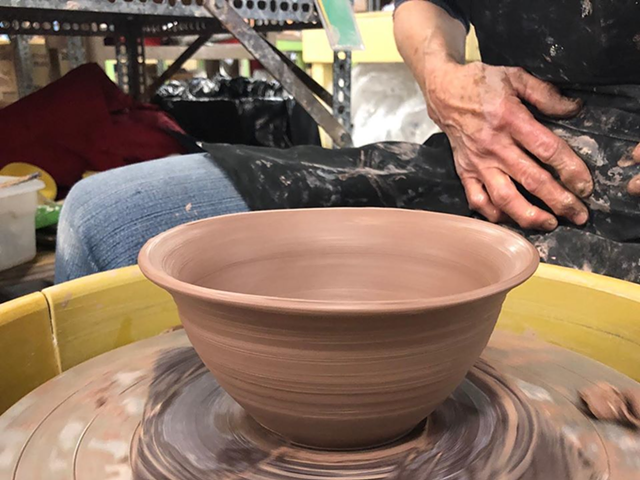 Pretend You're Patrick Swayze and Demi Moore in 'Ghost' at Queen City Clay's Valentine's Day Couples Open Wheel