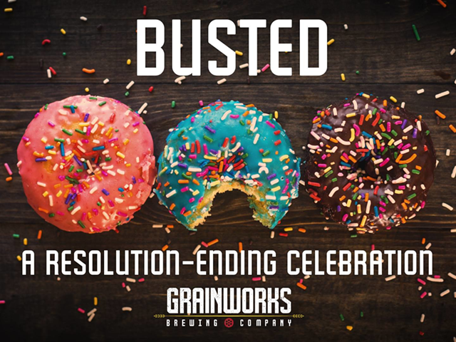 Put an End to New Year's Resolutions at Grainworks Brewing Co. with This Indulgent Party