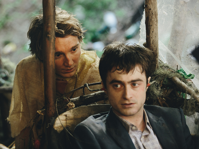 Paul Dano (left) and Daniel Radcliffe in 'Swiss Army Man'