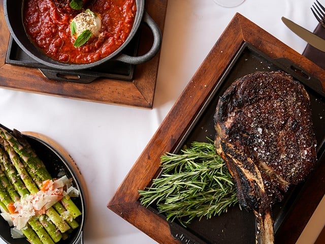 Council Oak serves up steak, seafood, shareable sides and decadent desserts.