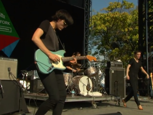 Savages at Pitchfork Music Festival 2013