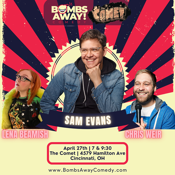 Sam Evans | Bombs Away! Comedy @ The Comet