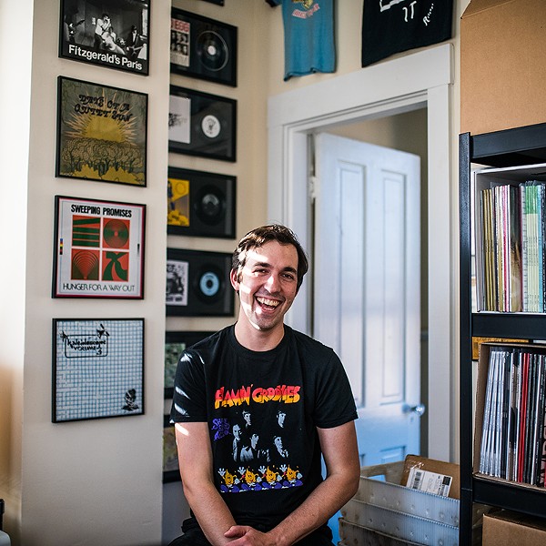 Sam Richardson, owner of Feel It Records