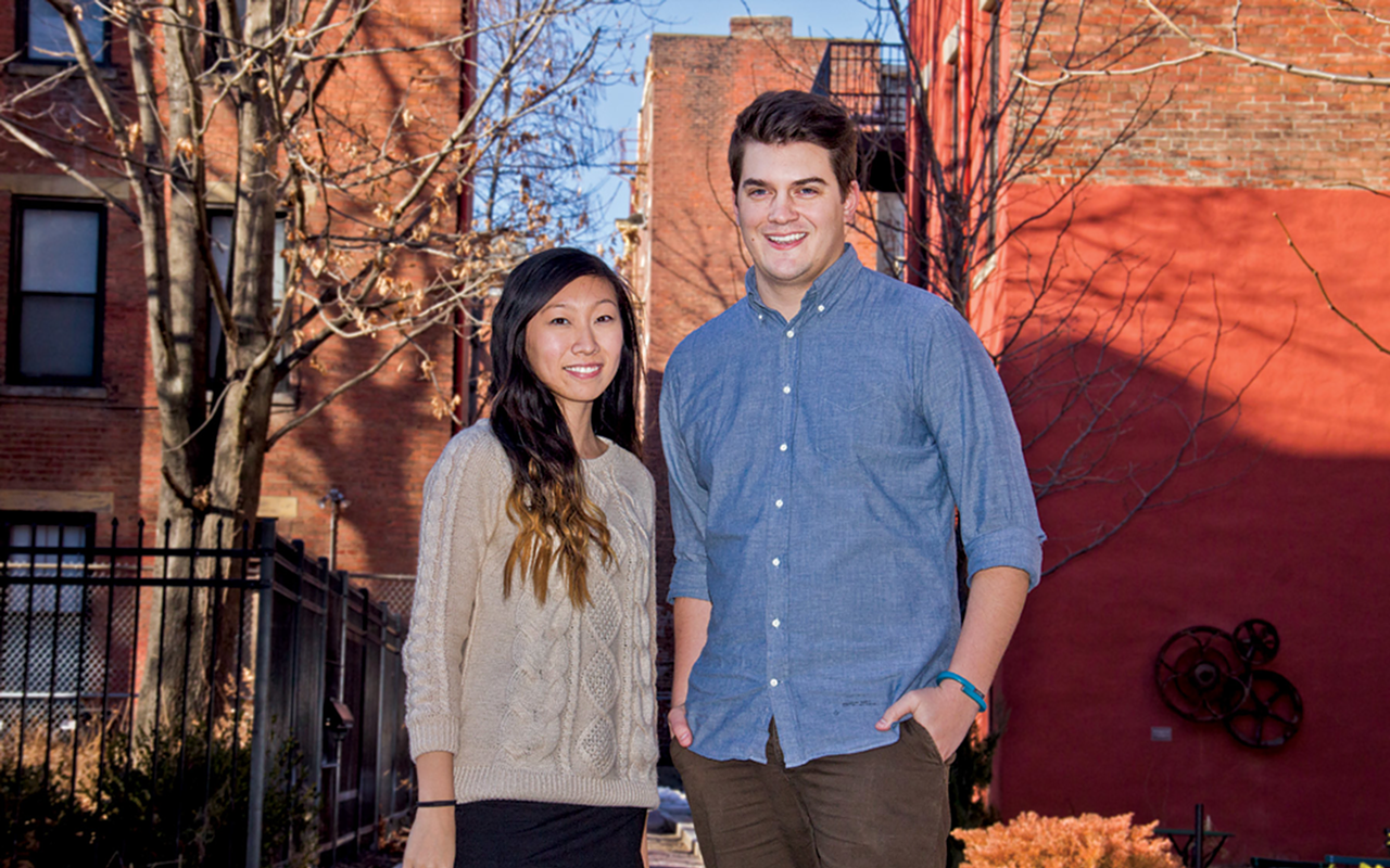 Marissa Hu and Andy Fortson of Co-Ed Supply