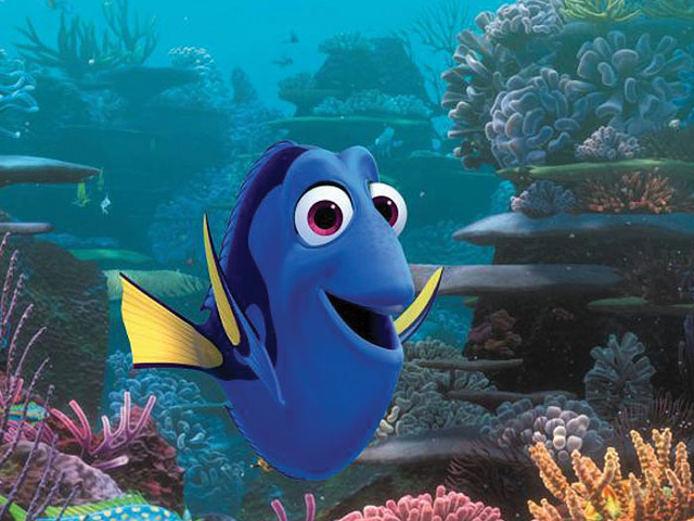 Dory tries to remember her family and her past in "Finding Dory."