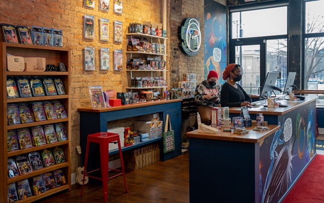 See Inside Cosmic Gorilla, the New Comic Book Shop and Bar at Findlay Market