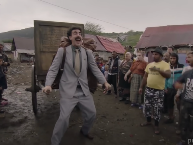 From trailer for "Borat Subsequent Moviefilm"