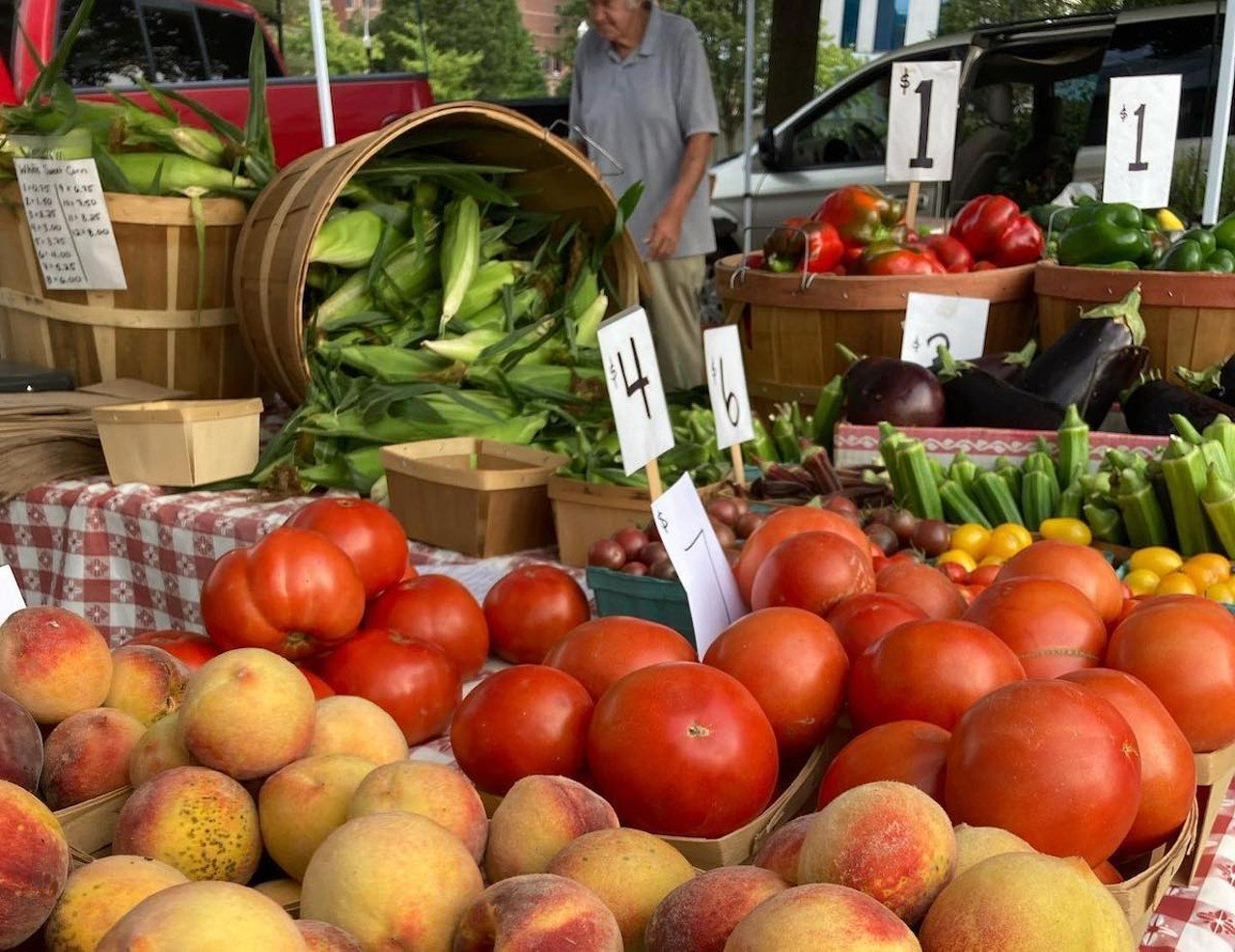 Covington Farmers Market
Third Street at Court Street, Covington
Saturdays 9 a.m.-1 p.m.
Covington Farmers Market has over a dozen vendors and operates April through October. It’s a great place to stop for seasonal produce, meat and fish, eggs, fresh bread and much more.