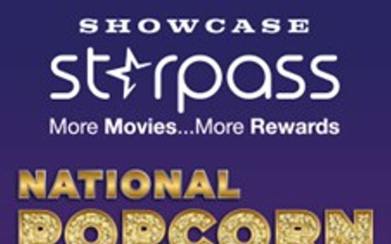 SHOWCASE CINEMAS CELEBRATES NATIONAL POPCORN DAY WITH FREE POPCORN