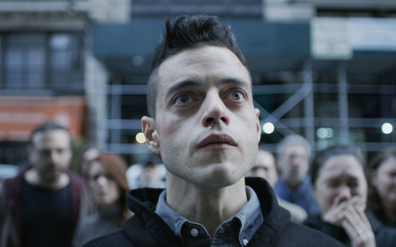 Rami Malek as Elliot in the current season of 'Mr. Robot'