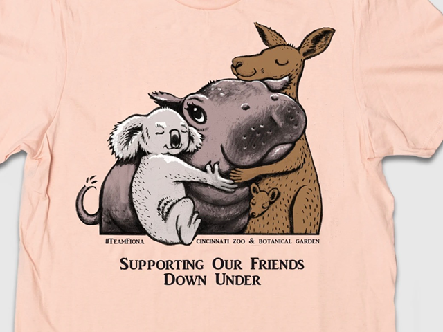 Fiona & Friends t-shirt