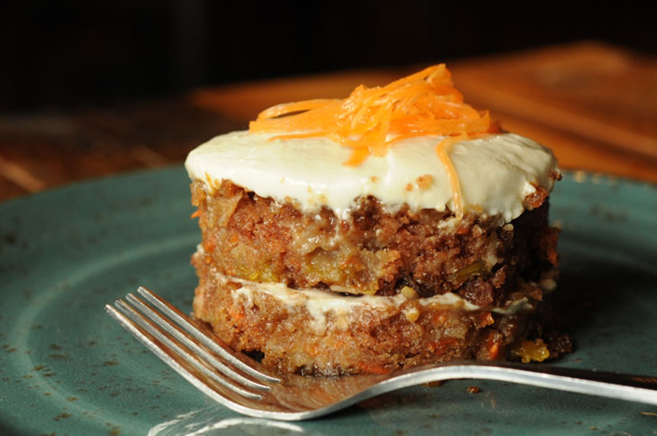 National Exemplar
6880 Wooster Pike, Mariemont
Carrot cake: served warm with cream cheese icing