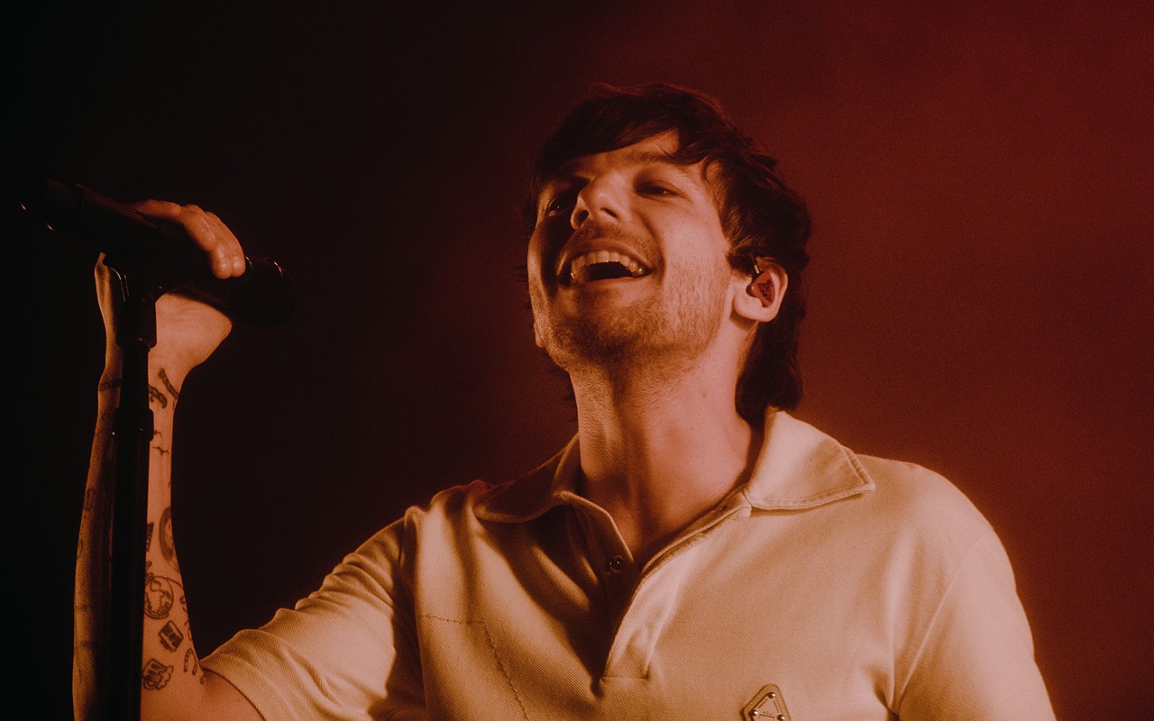 Louis Tomlinson performs at the ICON Festival Stage at Smale Park on June 3.