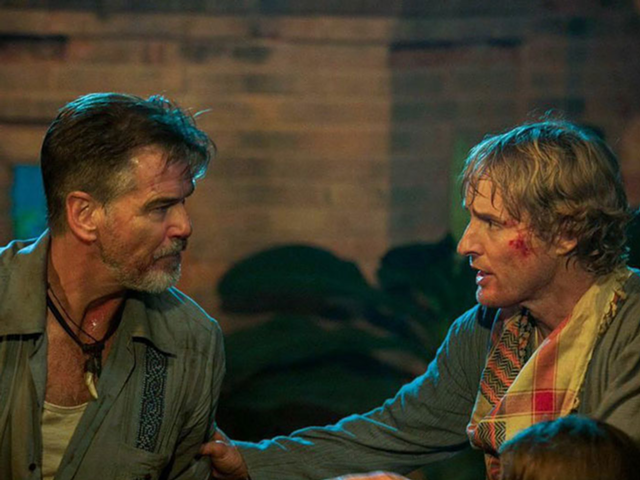 Pierce Brosnan and Owen Wilson in 'No Escape.'