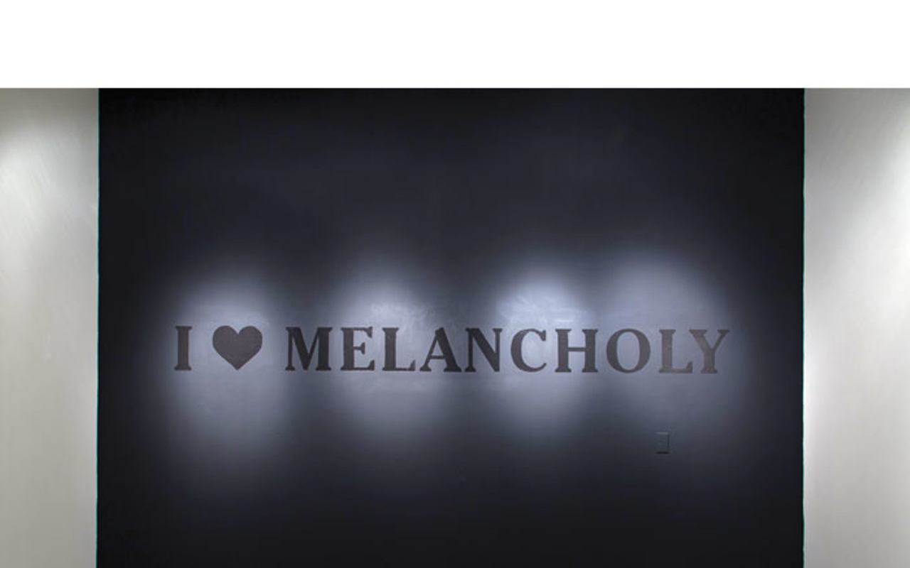 Jeremy Deller’s “I ❤ Melancholy” from "Stillpass Collection"
