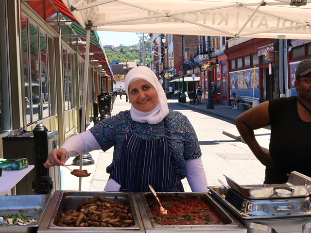 Stir has launched a pop-up at Dean’s Mediterranean that serves authentic Middle Eastern meals cooked by a chef-in-residence. Ibtisam Masto, who owns a catering business and is from Aleppo, Syria, was the chef behind the first pop-up.