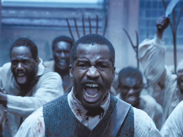 Nat Turner (Nate Parker) leads a slave revolt in Birth of a Nation.
