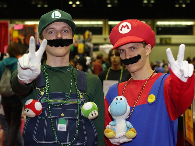 It's-a-us – Luigi and Mario.