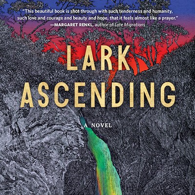 Lark Ascending by Silas HouseSilas House is Kentucky’s current poet laureate, an honor that came on the heels of a big 2022: House was the recipient of the Duggins Prize, the largest award for an LGBTQ writer in the country, and named Appalachian of the Year. A dystopian tale of found family, Lark Ascending marks his seventh novel. Set in the near future, it sees America in flames (literally) and in the grip of religious nationalism. The book –– winner of the 2023 Southern Book and Nautilus Book prizes –– follows Lark and his family as they attempt to escape America for Ireland, which may not be the safe haven he thought it’d be.