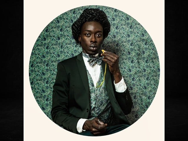 Omar Victor Diop (born 1980), Frederick Douglass, 2015, inkjet pigment print on Hahnemuhle paper, edition of 8 + 2 AP. Omar Victor Diop, Courtesy of Galerie MAGNIN-A, Paris