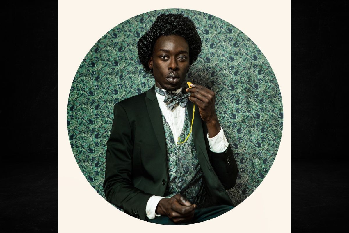 Omar Victor Diop (born 1980), Frederick Douglass, 2015, inkjet pigment print on Hahnemuhle paper, edition of 8 + 2 AP. Omar Victor Diop, Courtesy of Galerie MAGNIN-A, Paris