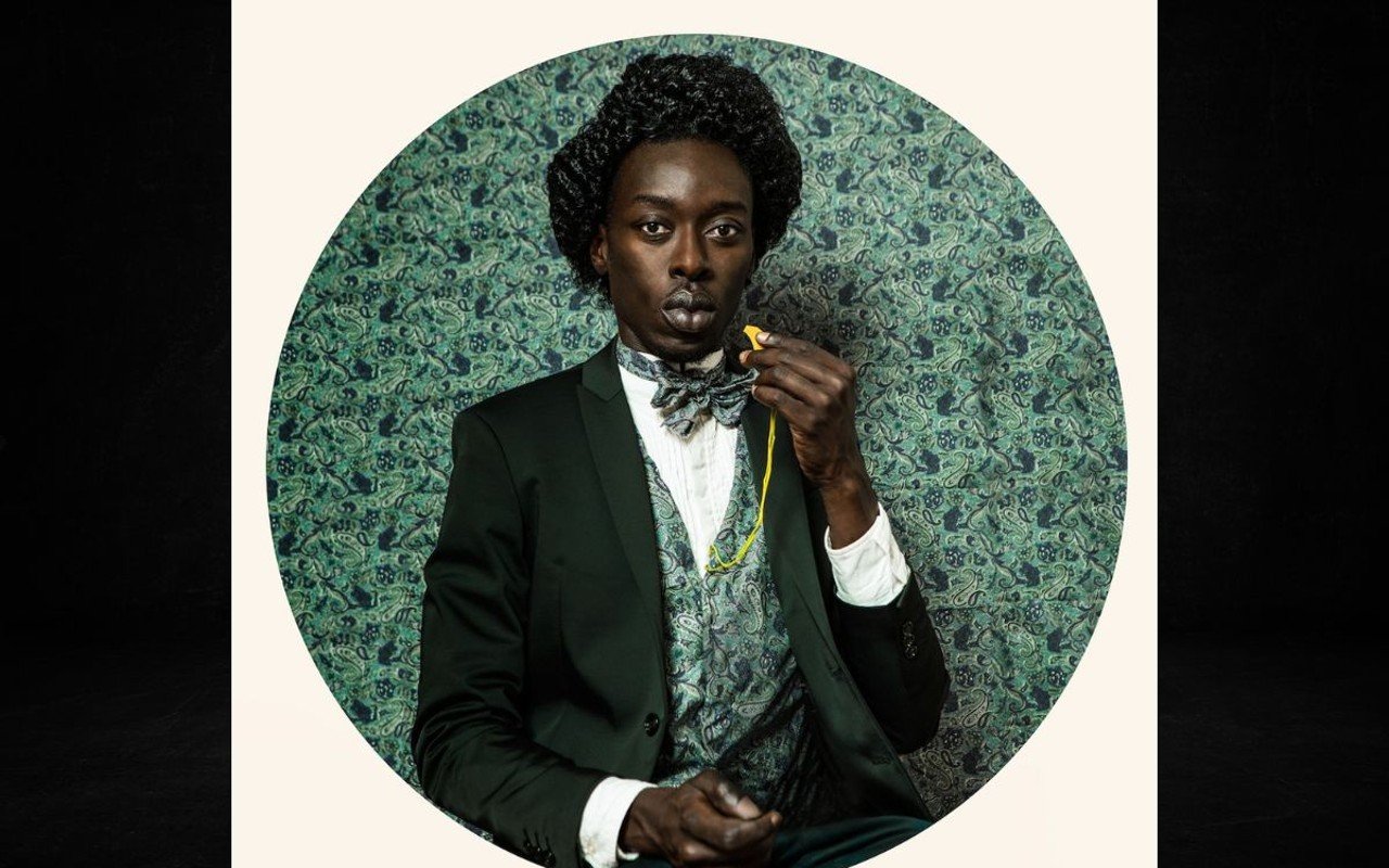 Omar Victor Diop (born 1980), Frederick Douglass, 2015, inkjet pigment print on Hahnemuhle paper, edition of 8 + 2 AP. Omar Victor Diop, Courtesy of Galerie MAGNIN-A, Paris