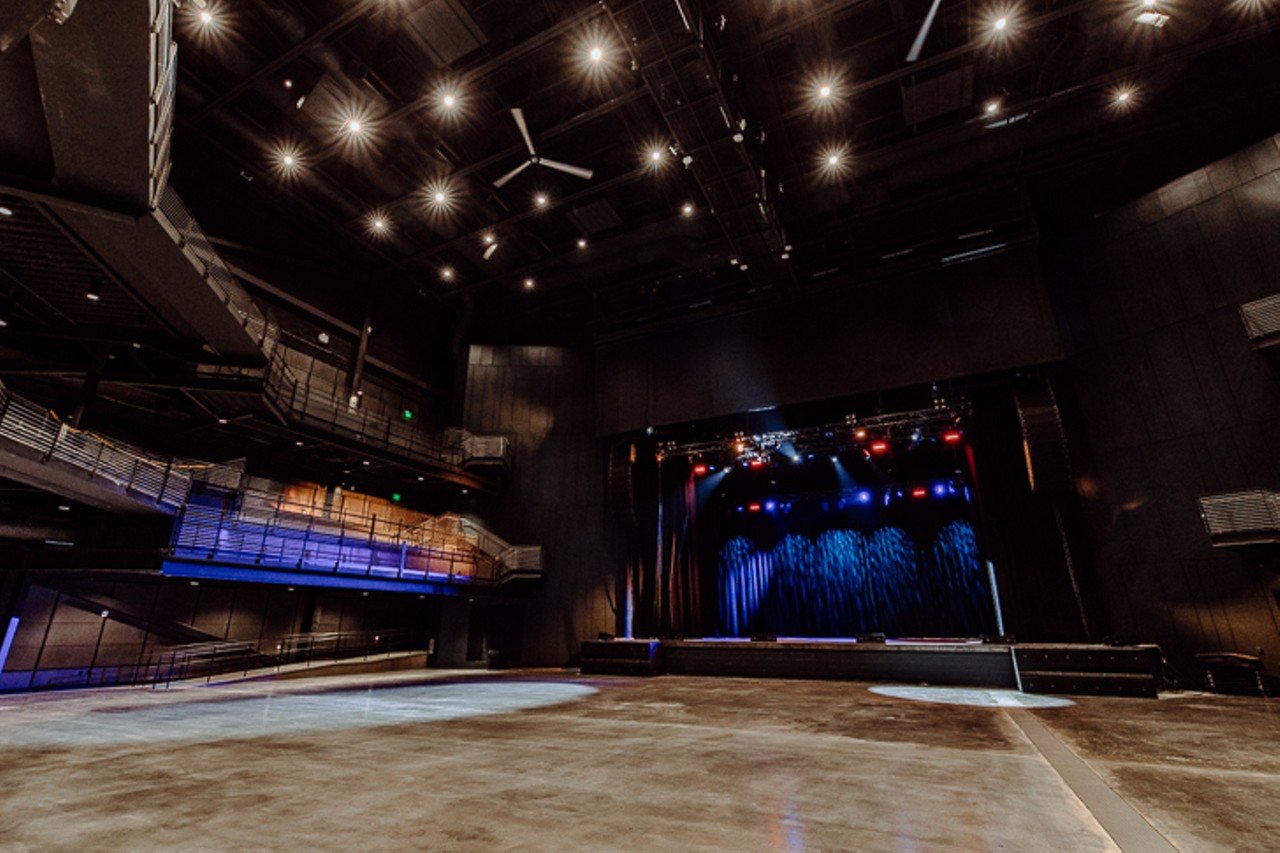 The main floor of the indoor concert venue, which has a capacity of 4,500 guests.