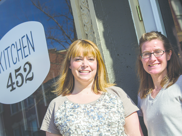 Kitchen 452's Leah Joos (left) and Jen Lile