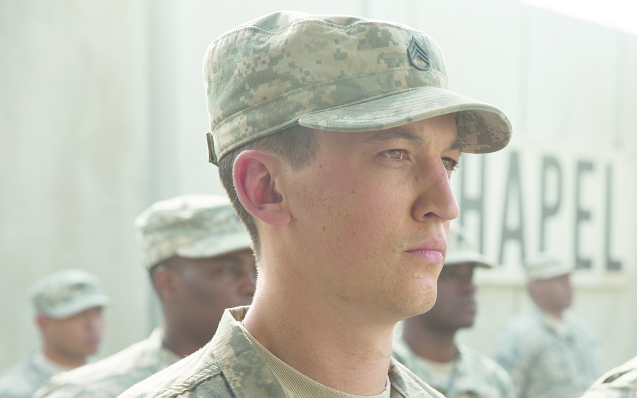 Miles Teller as Adam Schumann in "Thank You For Your Service"