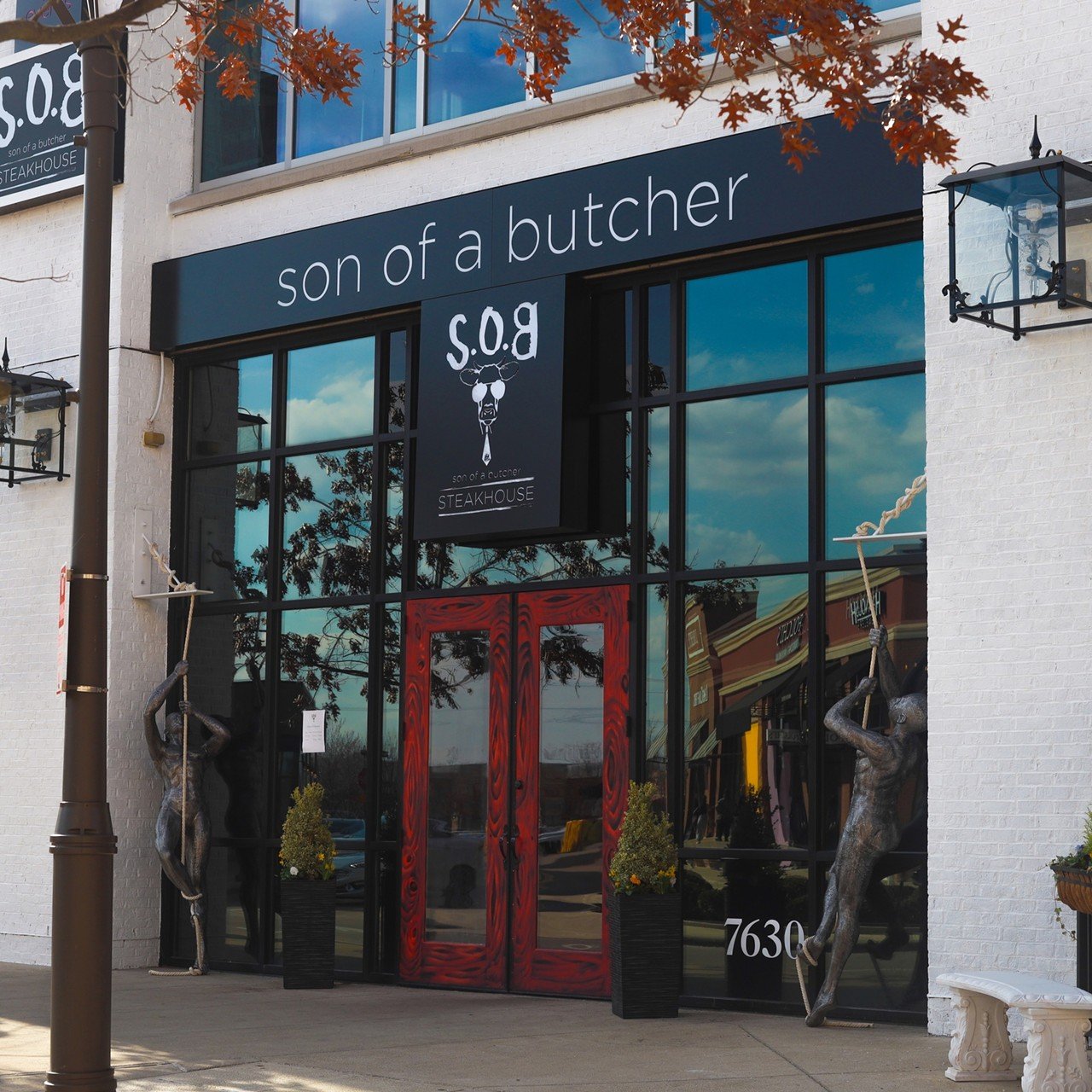 Son of a Butcher
7630 Gibson St., Liberty Township
The team behind Agave & Rye seems to have conquered the eccentric taco world and has now set its sights on steakhouses. The company’s new Son of a Butcher — colloquially referred to as S.O.B. — opened March 1 at Shindig Park, an event space in Liberty Center also helmed by the Agave & Rye team. Yavonne Sarber, founder of S.O.B. and Agave & Rye, tells CityBeat via email that the restaurant is “evolving the stuffy steakhouse into something magical.” Sarber says the look of S.O.B. plays off the same ethos of the Alice-in-Wonderland-meets-Baroque design of the Agave & Rye locations. Sarber says the menu features “something for everyone,” highlighting USDA Prime cuts, wagyu, caviar, shaved truffles and “gold leaf options.” There is a sweet and spicy bacon and blue cheese burger and a chopped salad. For vegetarians, look for cauliflower steaks and black truffle gnocchi.