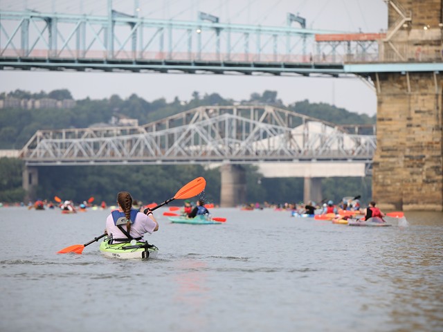 Thousands of Kayakers to Descend on the Ohio River During Paddlefest This Weekend