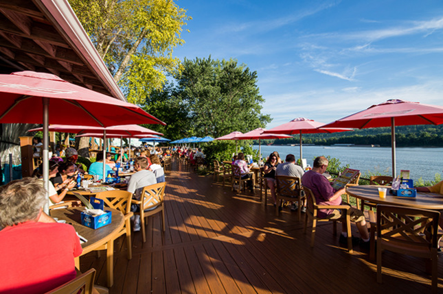No. 2 Best Restaurant for Waterfront Dining: Cabana on the River
7445 Forbes Road, Sayler Park