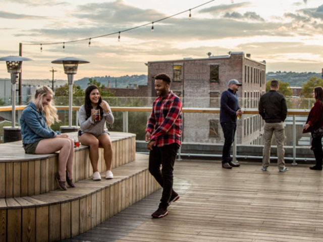 No. 1 Best Rooftop Bar: Rhinegeist
1910 Elm St., Over-the-Rhine
Must Try: Truth, Rhinegeist's flagship IPA.