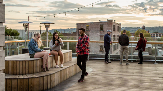 No. 1 Best Rooftop Bar: Rhinegeist1910 Elm St., Over-the-RhineMust Try: Truth, Rhinegeist's flagship IPA.